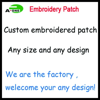 custom embroidery patch, пожалуйста, сначала свяжитесь с продавцом, чтобы получить нашивку с предложением, логотип бренда, ваш собственный дизайн и вышить